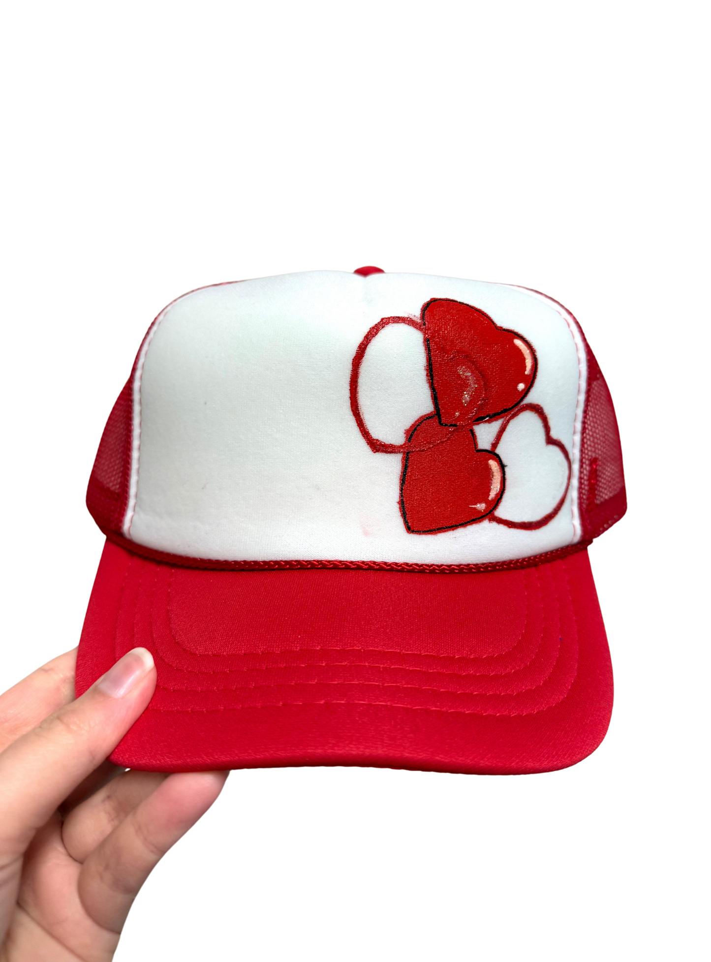 Hearty Youth Size Red Trucker Hat