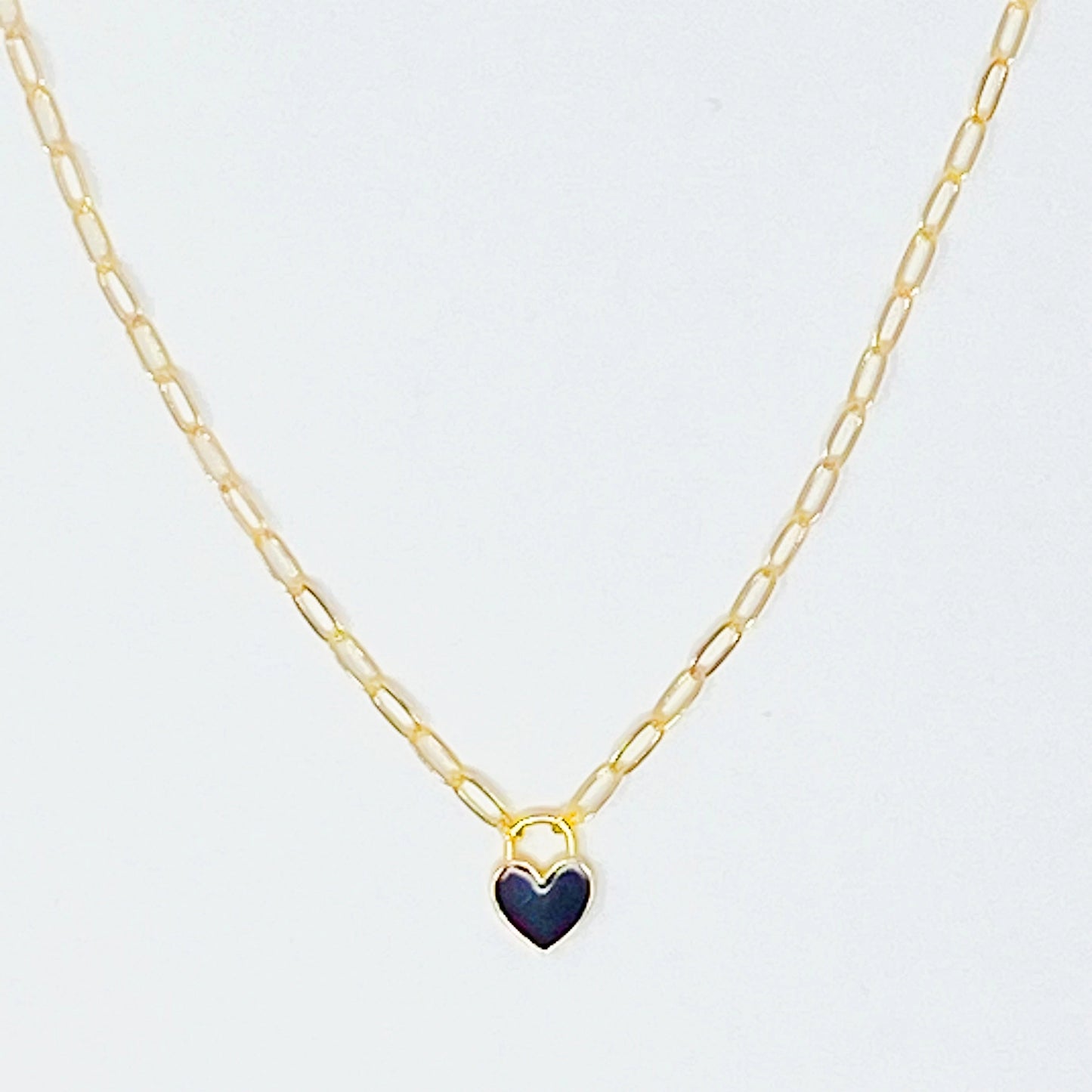 Heart Locked Necklace - ONE LEFT