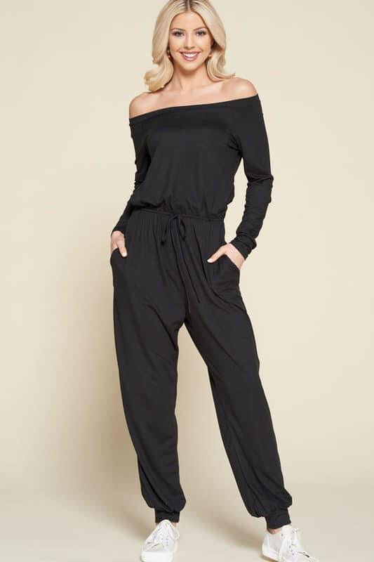 Olivia Black Jumpsuit
