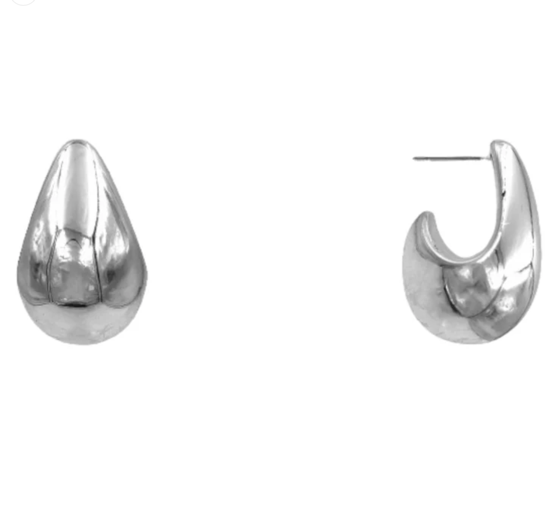 Teardrop Earrings - Gold or Silver