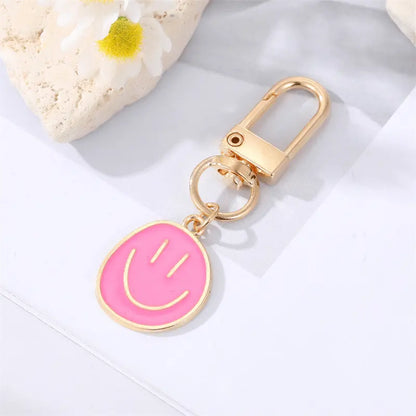 Smiley Face Keychain