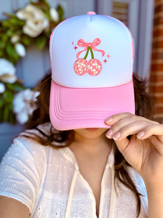 Cherry Disco Trucker Hat - Limited Edition