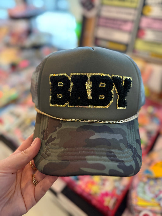 Baby Camo Trucker Hat