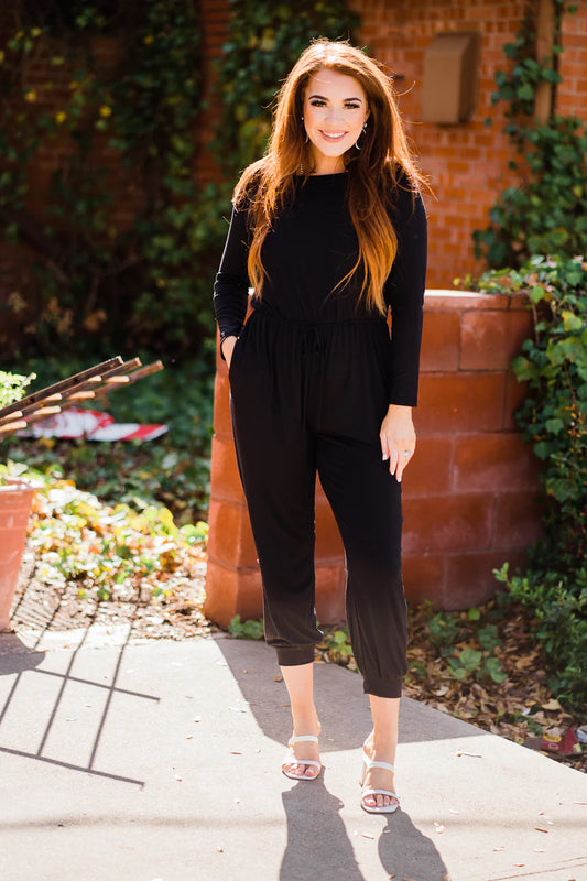 Olivia Black Jumpsuit