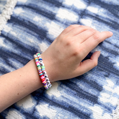 I AM ENOUGH Beaded Bracelet Set