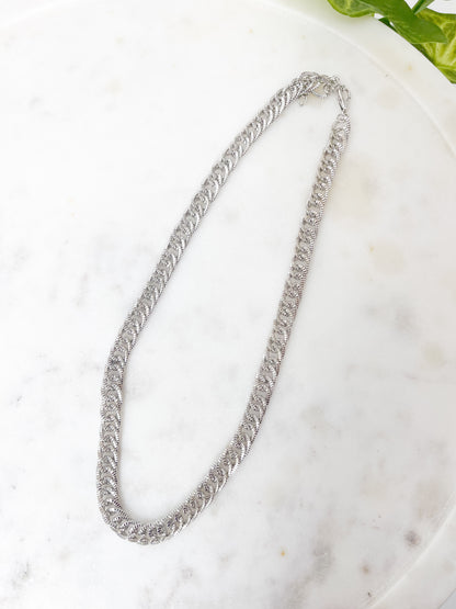 Let's Link Up Necklace - Silver & Gold