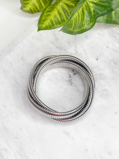 Taylor Silver Bangle