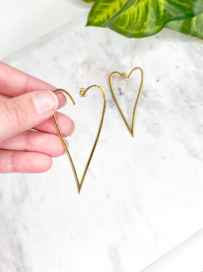 Tavi Heart Earrings