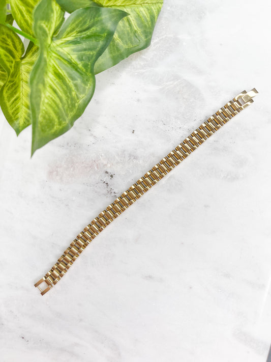 Gold Watch Band Chain