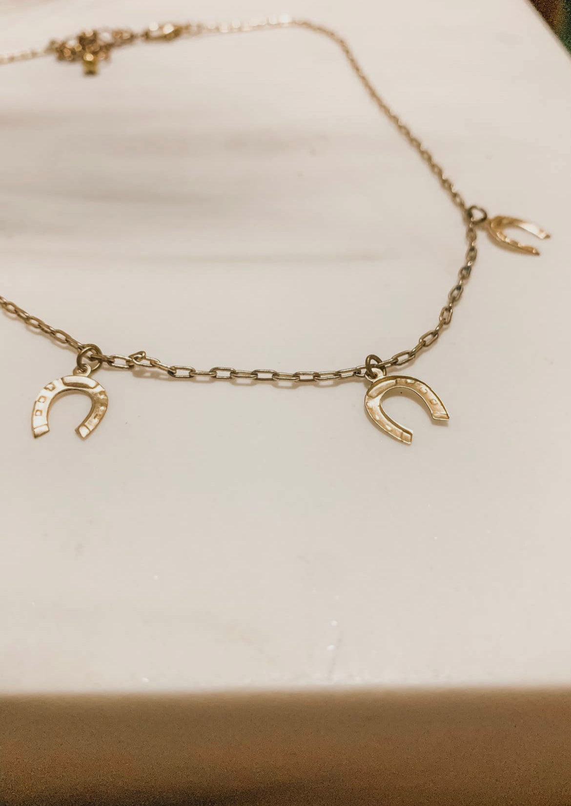 Lady Luck Horseshoe Necklace