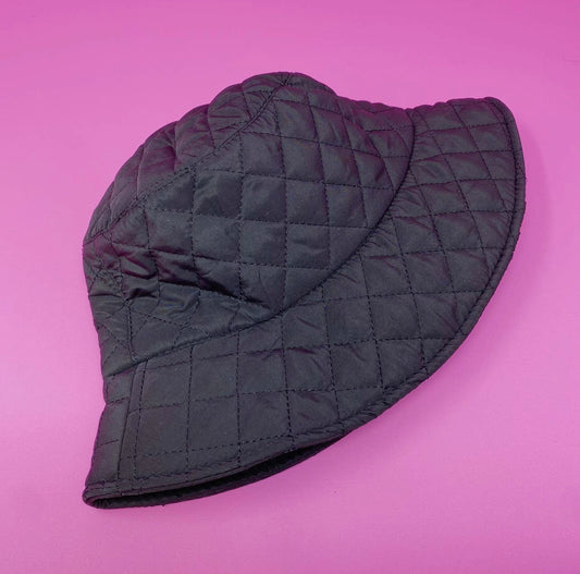 Selene Quilted Bucket hat - ONE LEFT