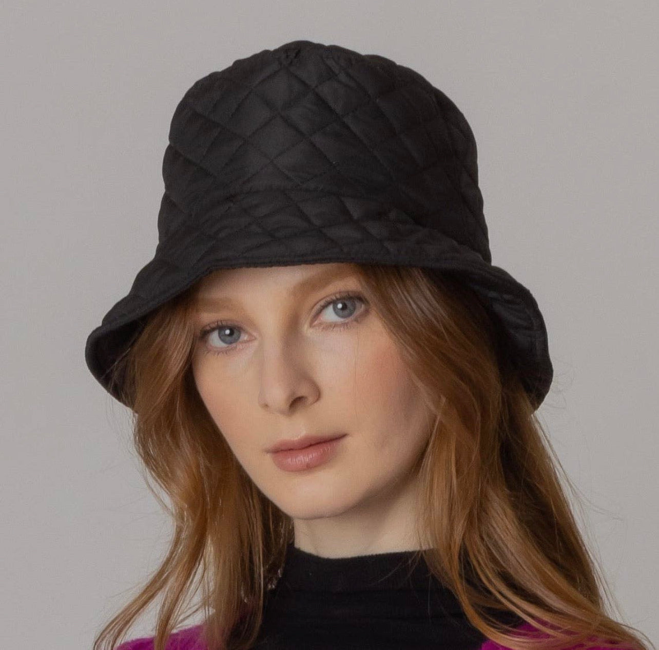 Selene Quilted Bucket hat - ONE LEFT