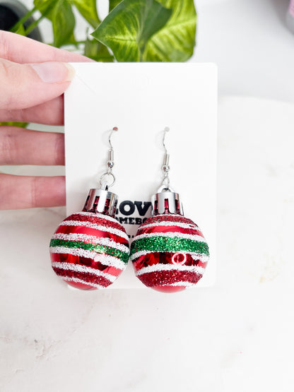 Christmas Ornament Earrings