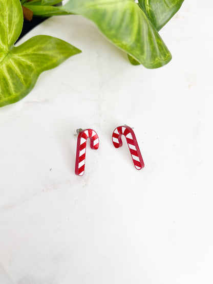 Candy Cane Earrings