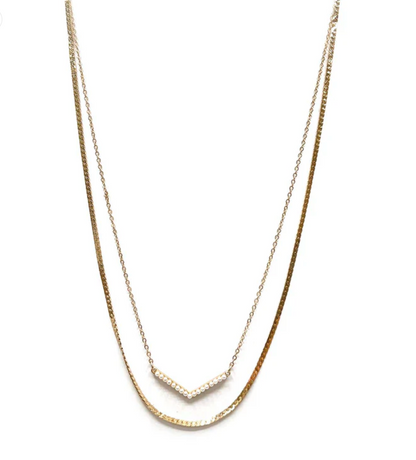 Chill with Pearls Necklace - Silver or Gold