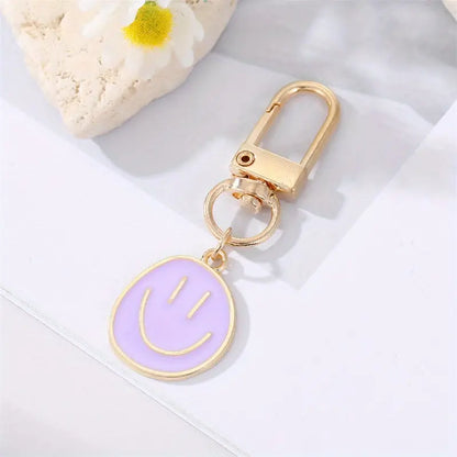 Smiley Face Keychain