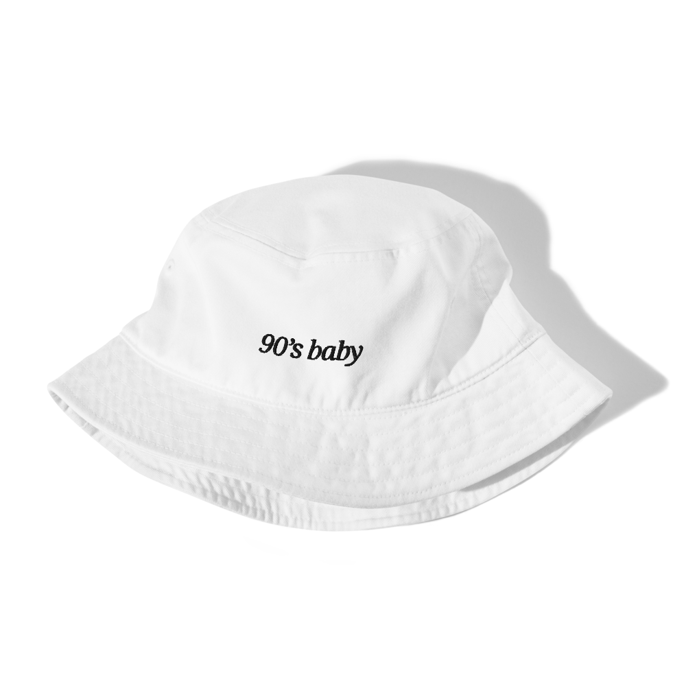 90's Baby Organic Bucket Hat