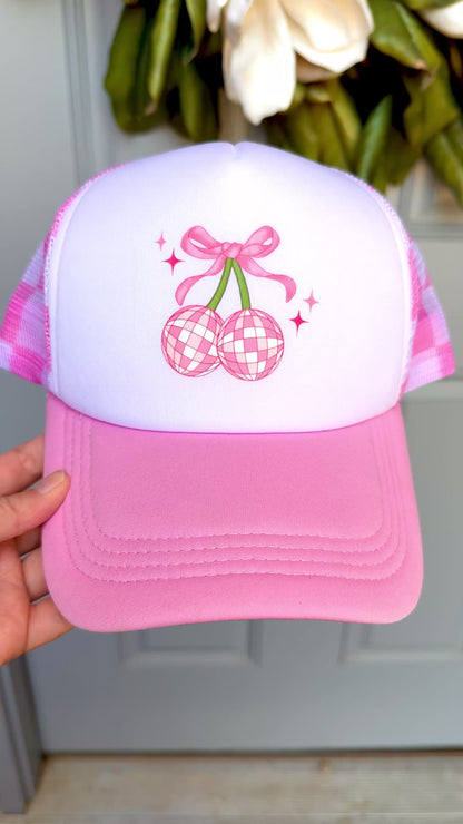 Cherry Disco Trucker Hat - Limited Edition