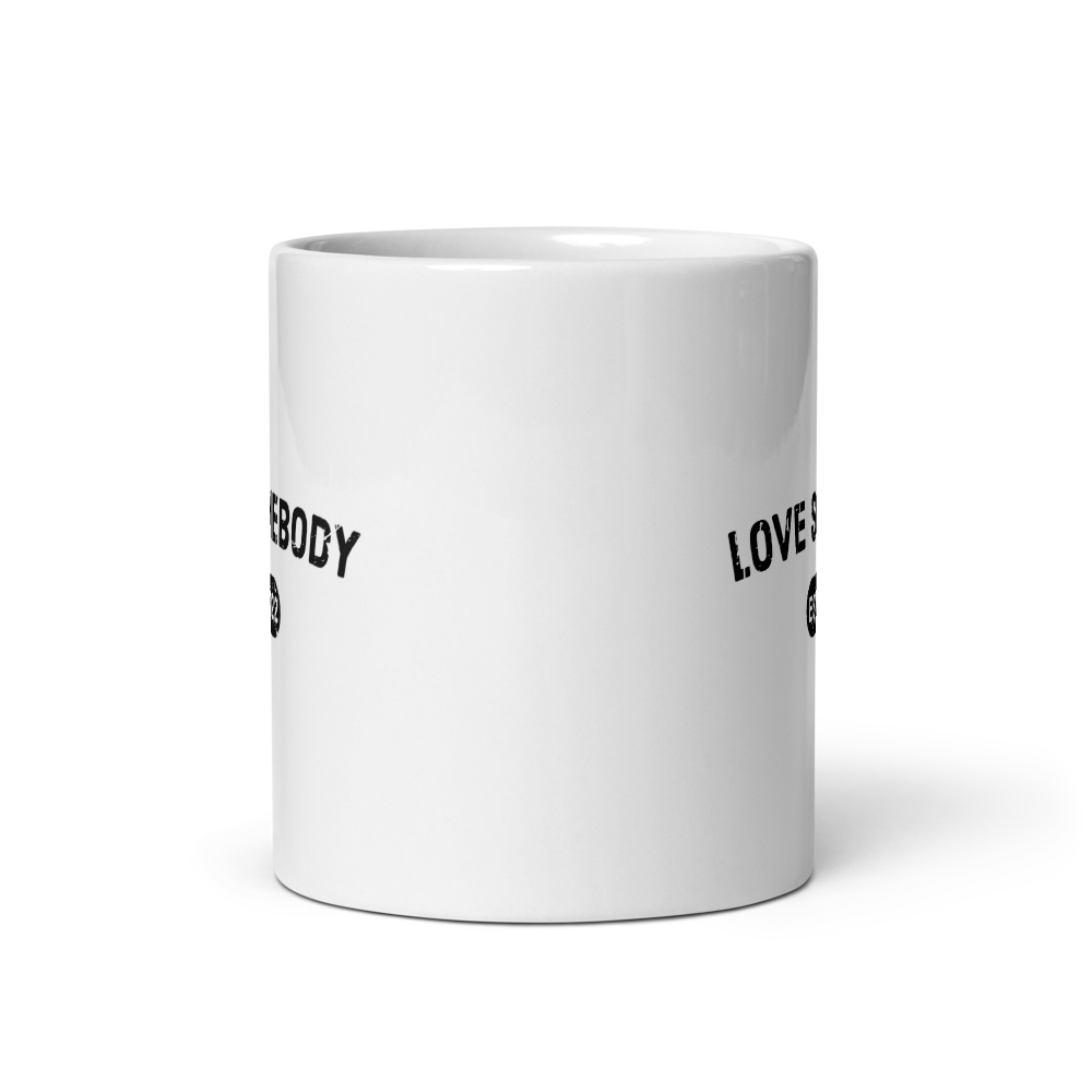 LOVE SOMEBODY Mug - White