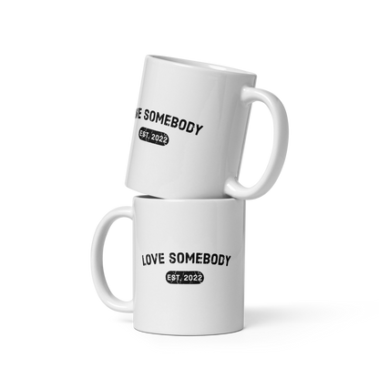 LOVE SOMEBODY Mug - White