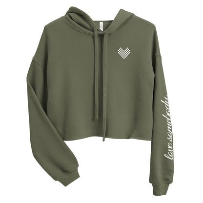 All About it Crop Hoodie